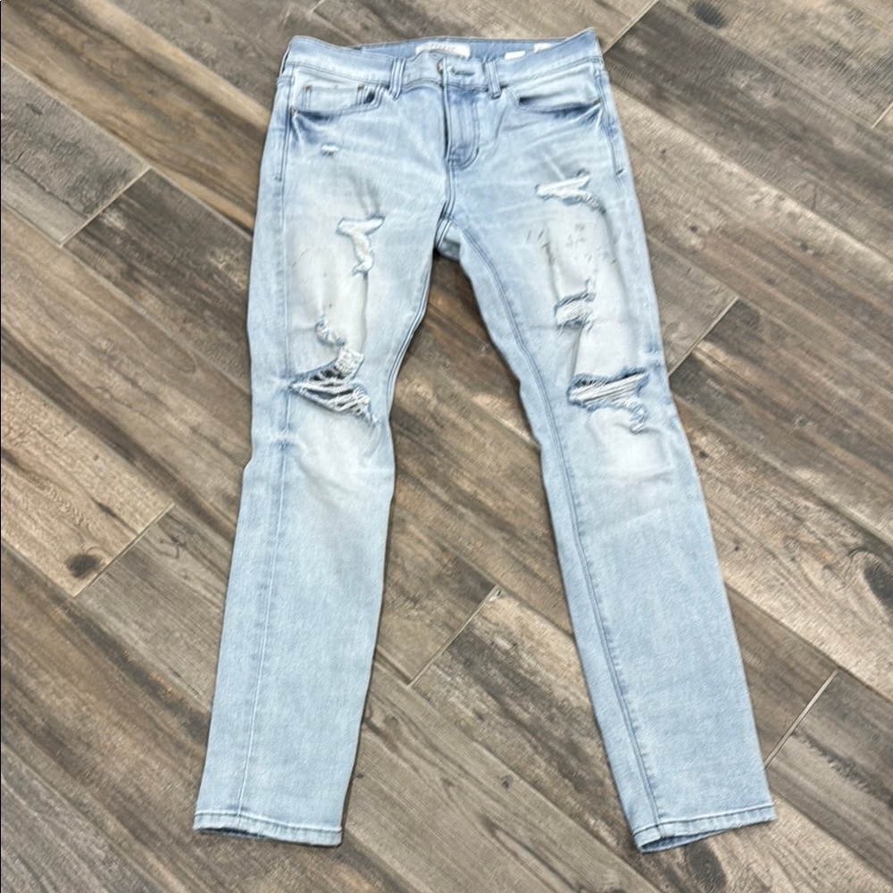 Light Blue Distressed jeans